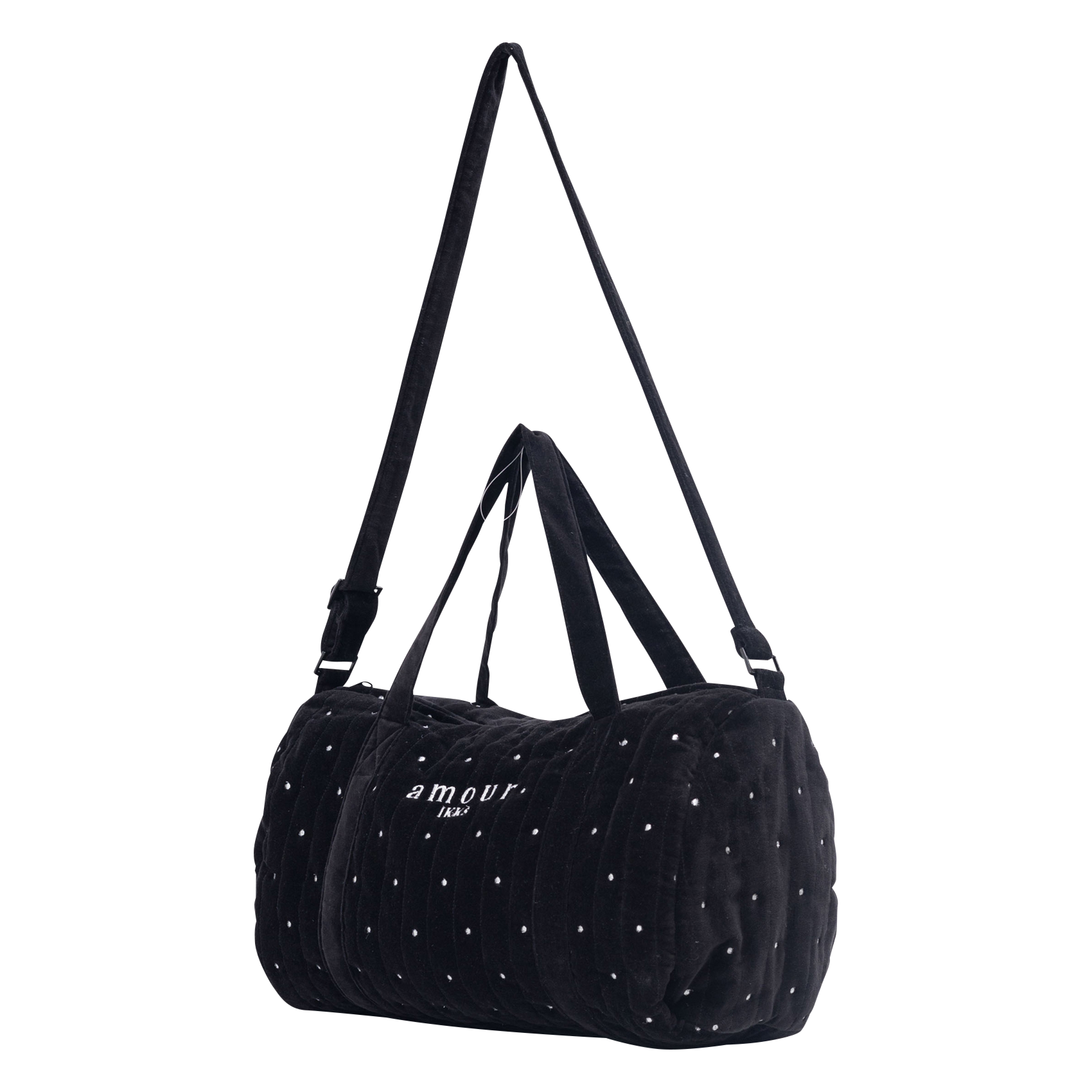 Sac week-end en coton | Noir