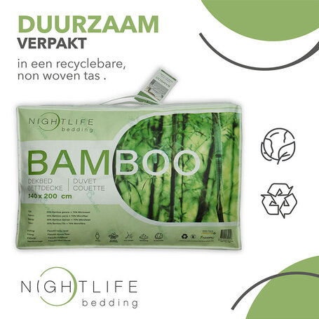 Dekbed Natural Bamboe - All Season