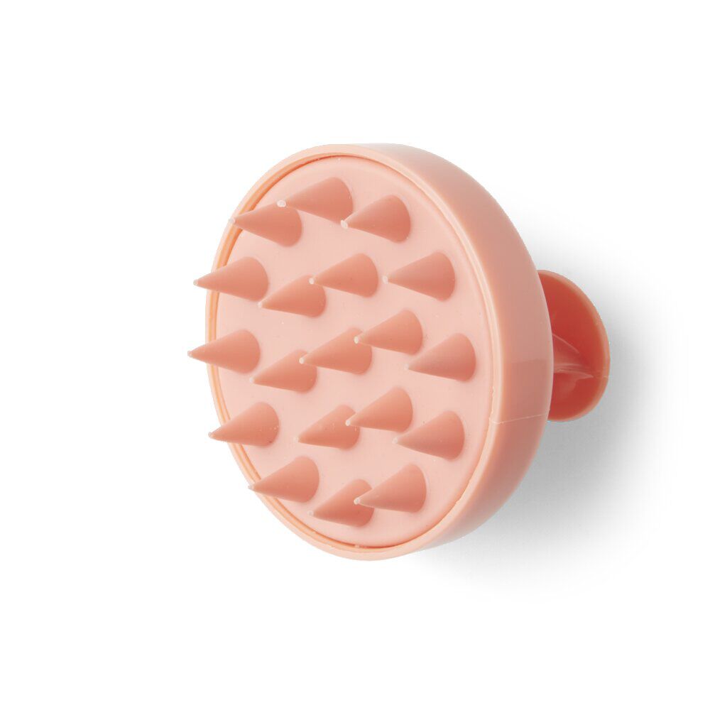 Brosse stimulante massage cuir chevelu - bleu ou rose