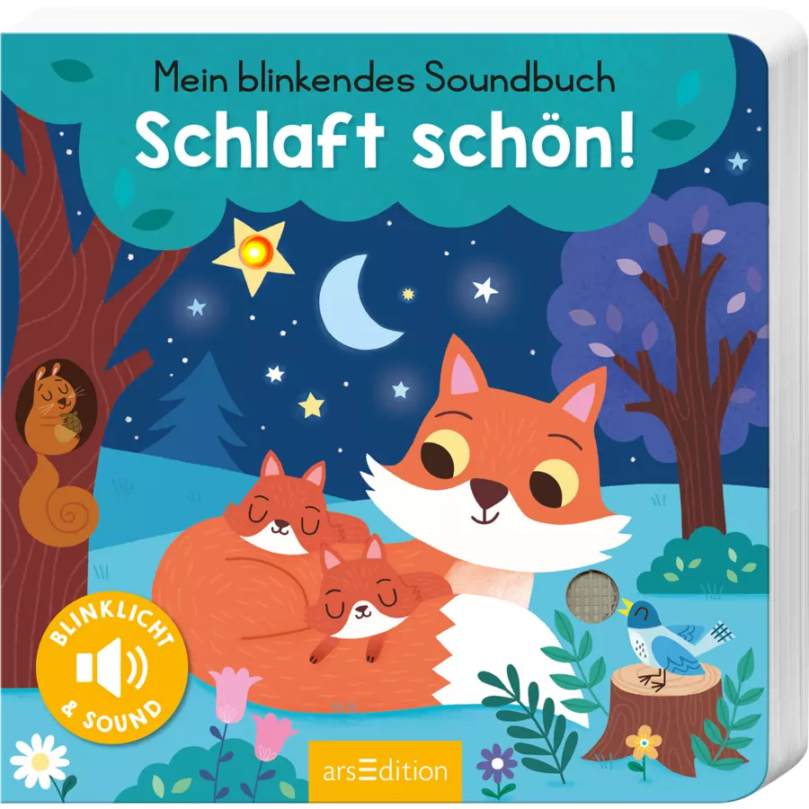 arsEdition Mein blinkendes Soundbuch – Schlaft schön!