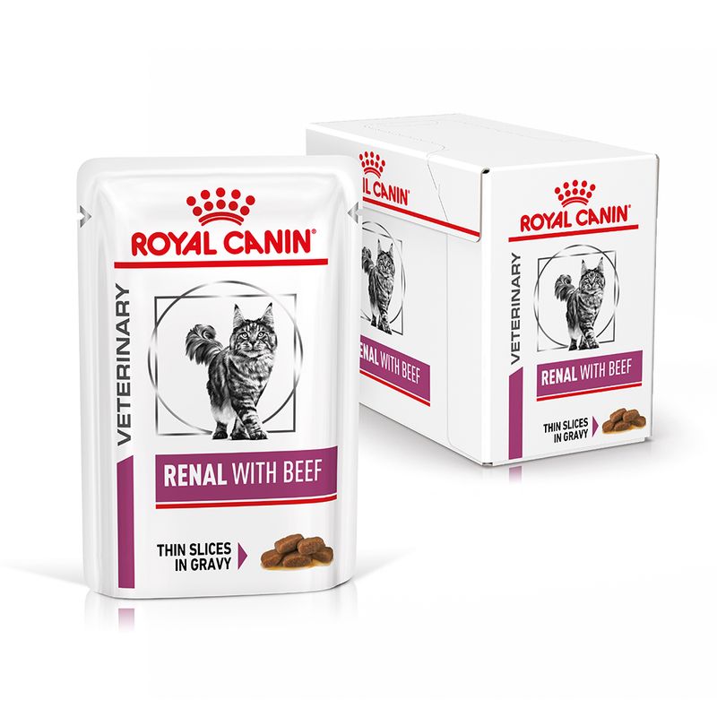 Royal Canin Veterinary Renal en sauce bœuf