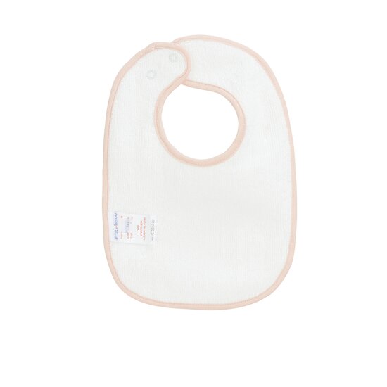 Petit Cocon Bavoir   Blanc Porcelaine        Taille unique   de               P'tit bisou