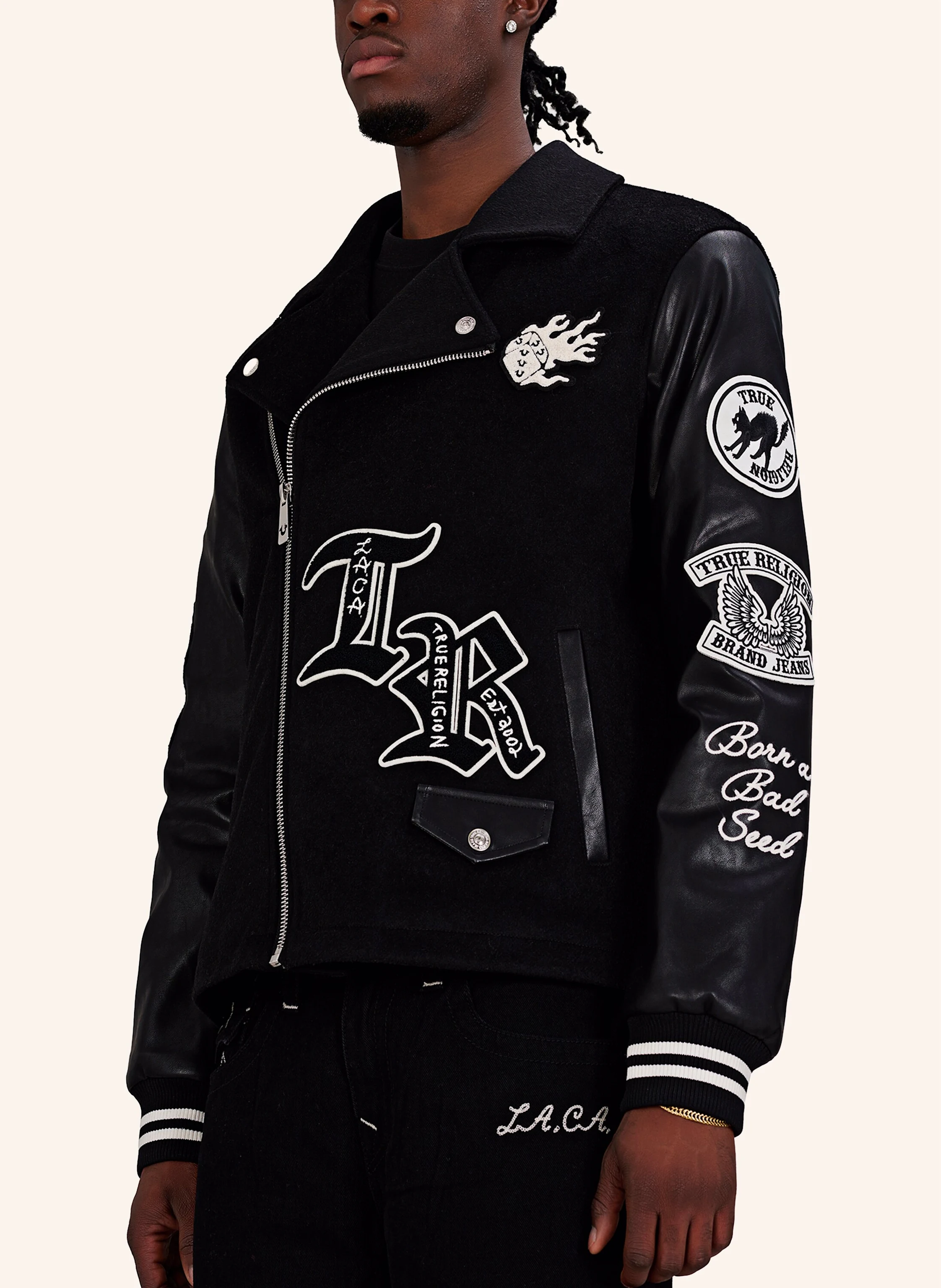 TRUE RELIGION Bikerjacke
