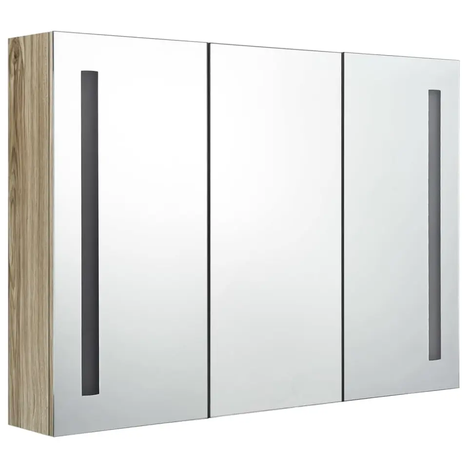 vidaXL - Badkamerkast - Grijs - MDF - 89 x 14 x 62 cm