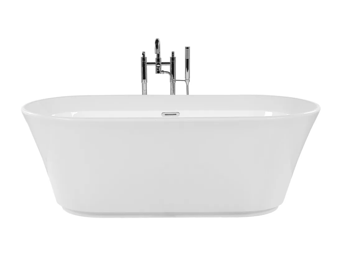 Baignoire îlot blanche 170 x 80 cm OVALLE