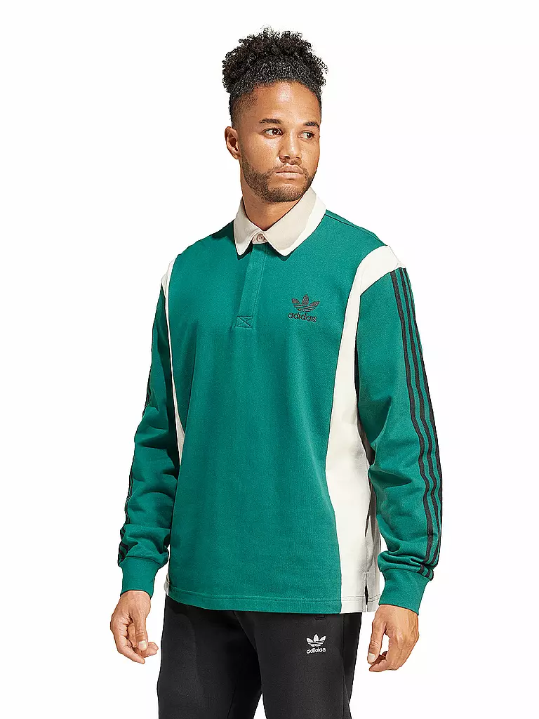 ADIDAS ORIGINALS Poloshirt dunkelgrün