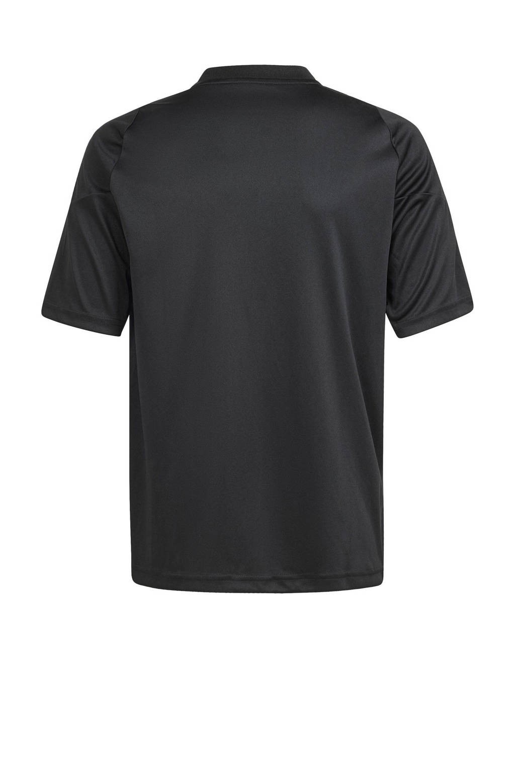 adidas Junior voetbalshirt Tiro zwart/wit