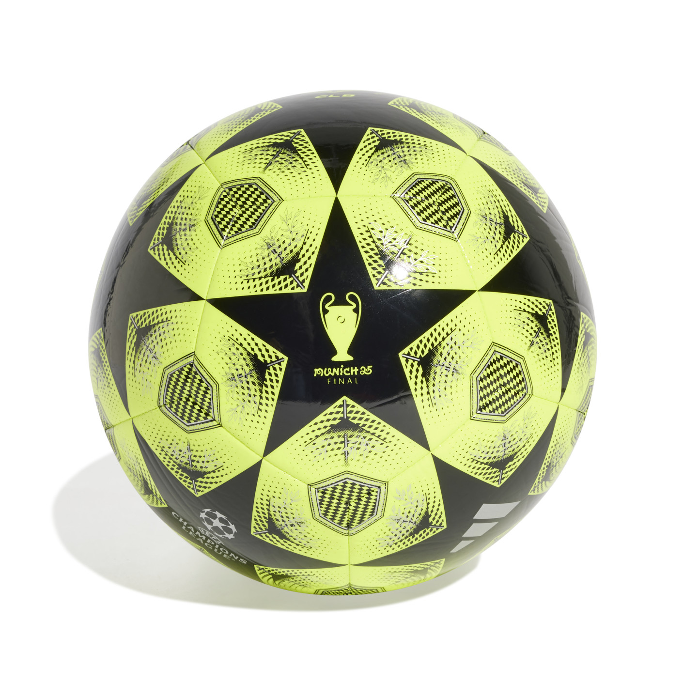 Adidas UEFA Champions League Club Voetbal Maat 5 2024-2025 Geel Zwart Zilver