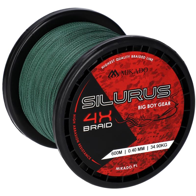 Tresse Mikado Silurus 4 X Braid - Green - 600M