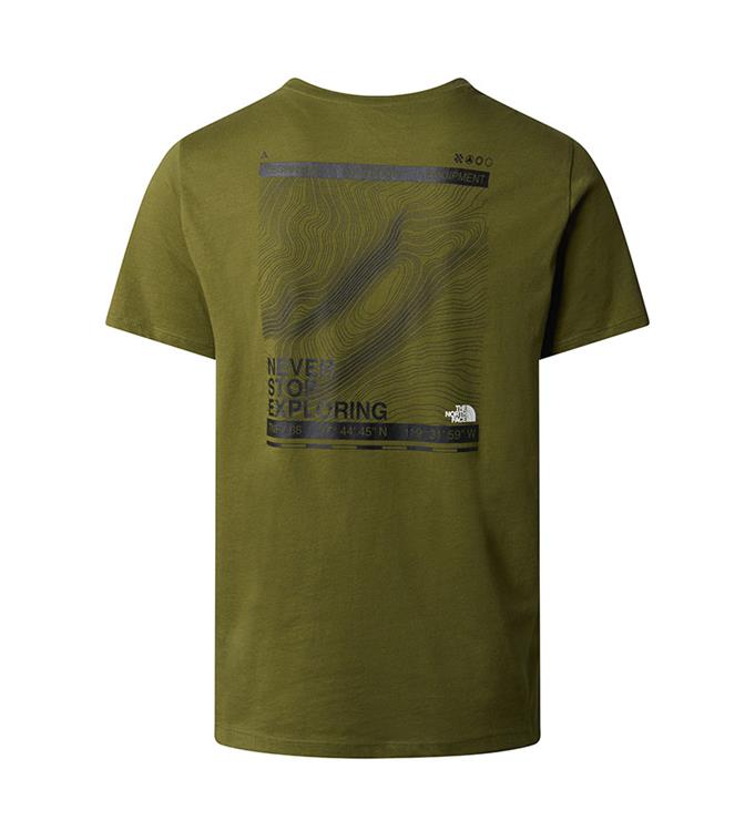 The North Face Men Foundation Mountain Lines Graphic T-Shirt