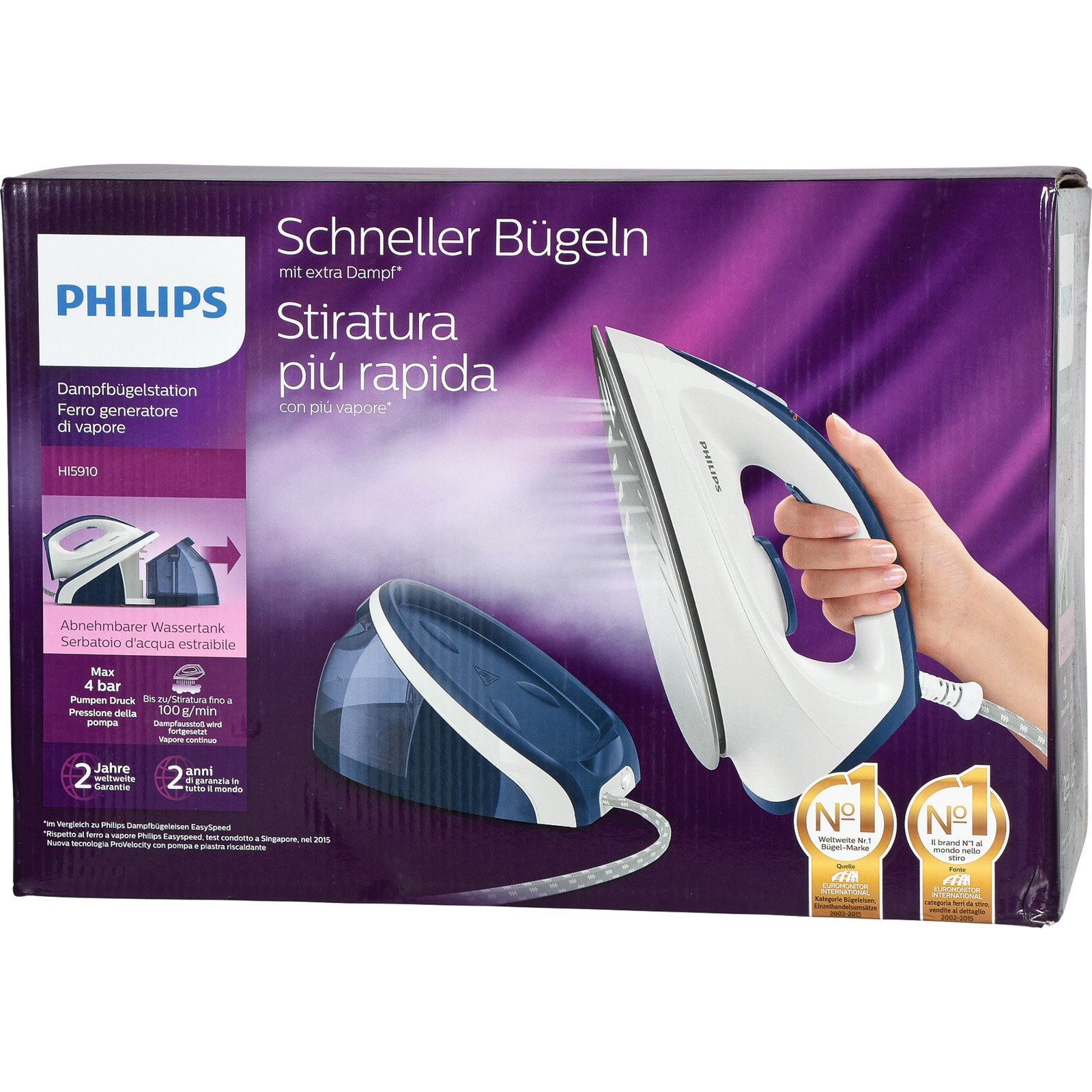 PHILIPS Dampfbügelstation HI5916/21