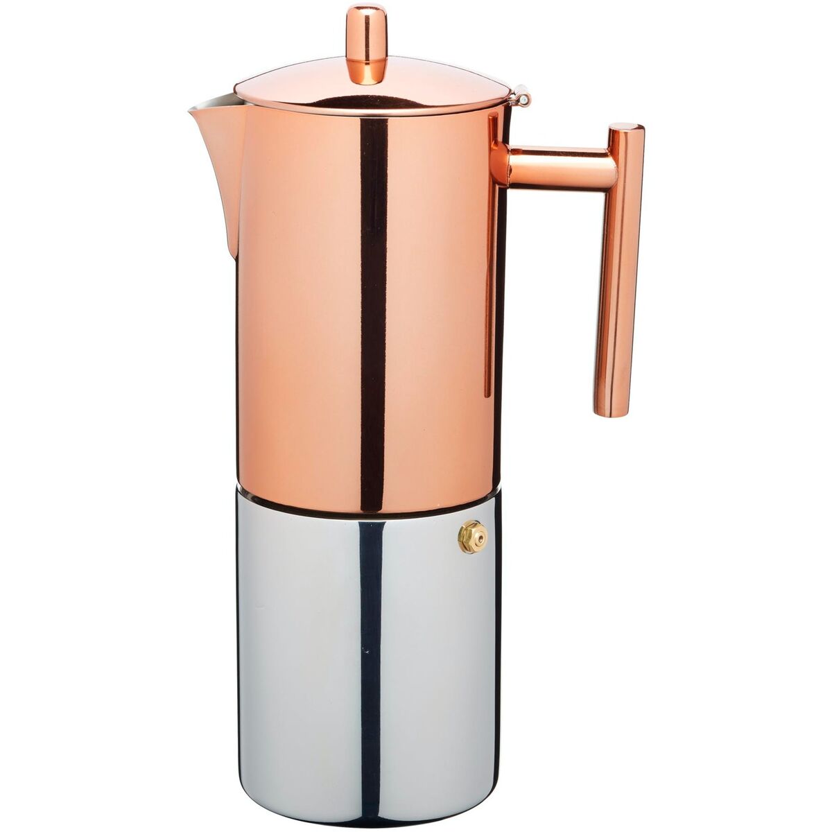 Espressomaskin, 600 ml, rustfritt stål