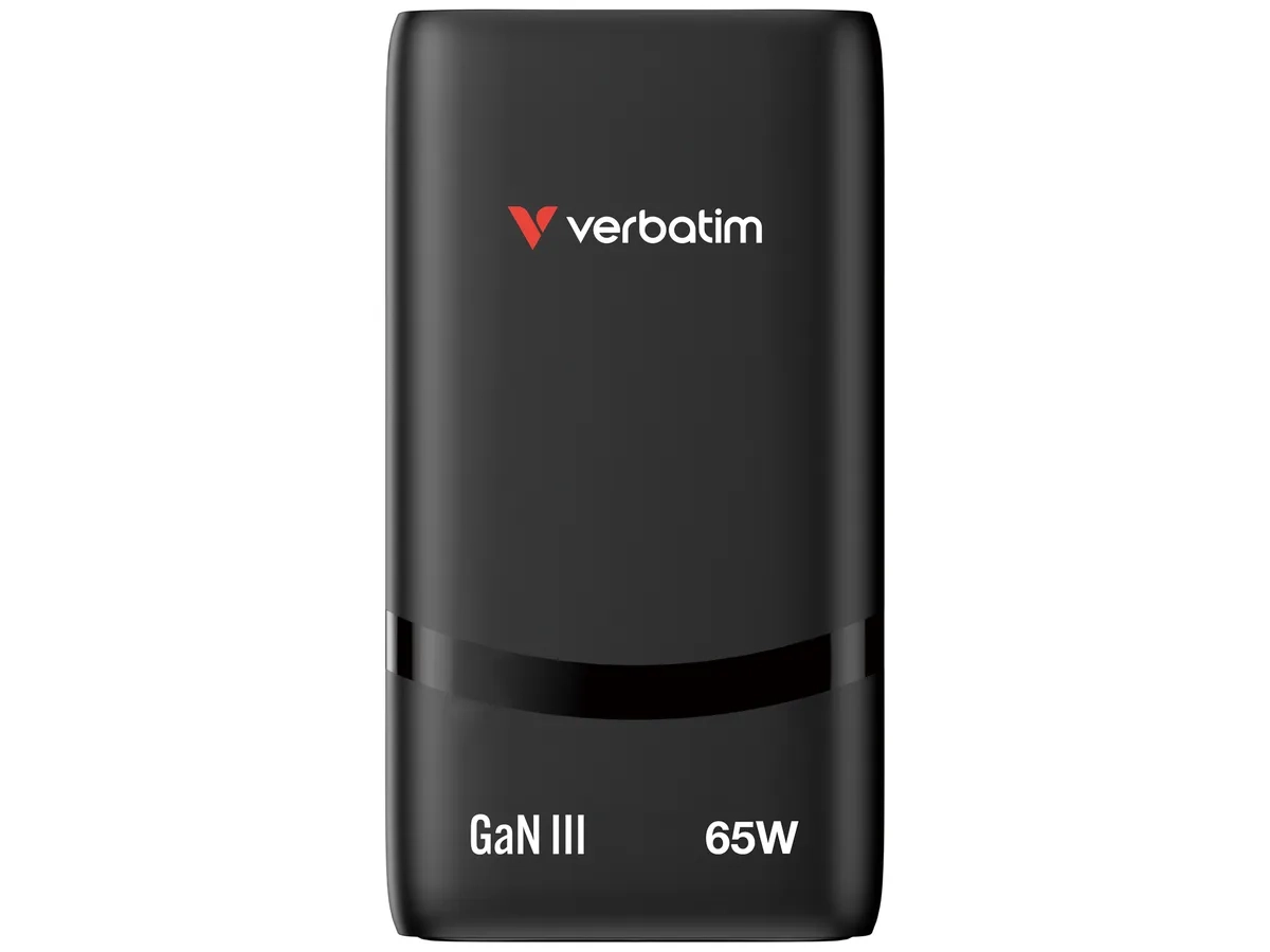 (65W) Fold n Go Dual USB C GaN Ladegerät Netzteil (32354) - Schwarz