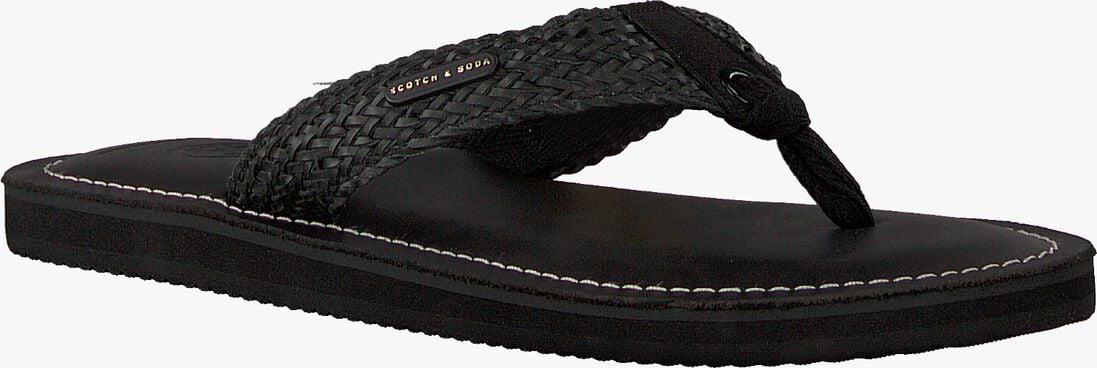 SCOTCH & SODA zwarte scotch & soda slippers cadelli