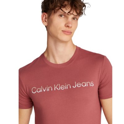 Tee-shirt à manches courtes homme Two Tone Institutional CALVIN KLEIN