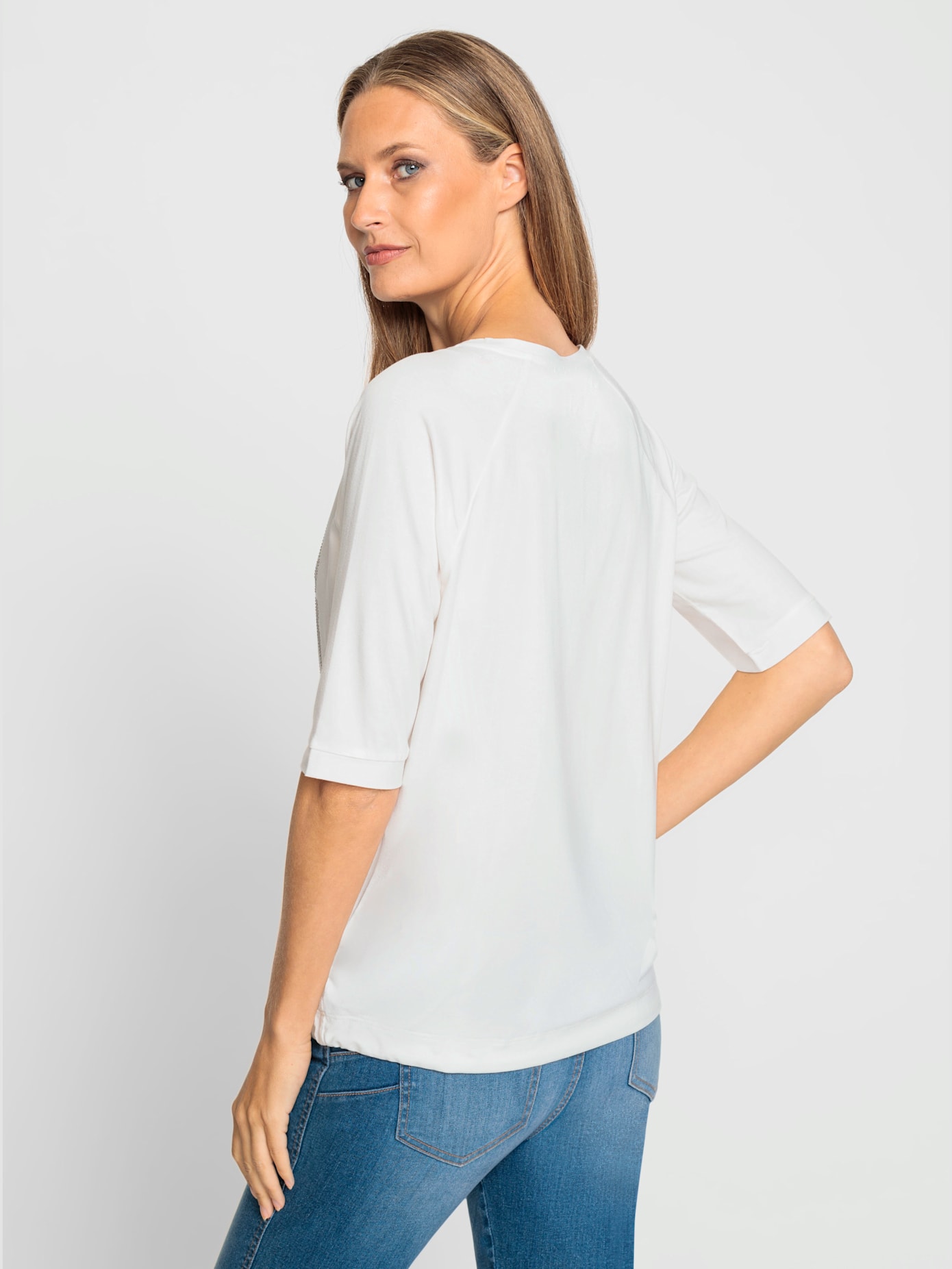 T-shirt viscose douce et fluide