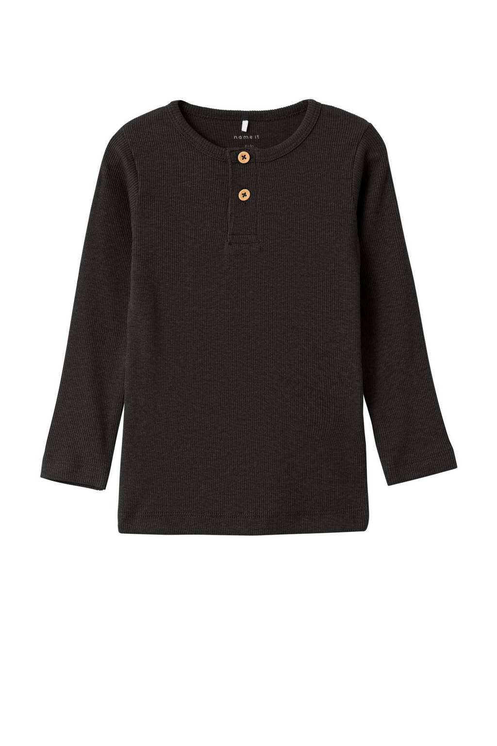 NAME IT longsleeve NMMKAB zwart