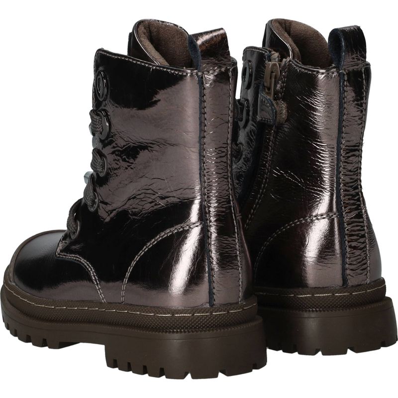 Shoesme Veterboots Zilver Meisjes