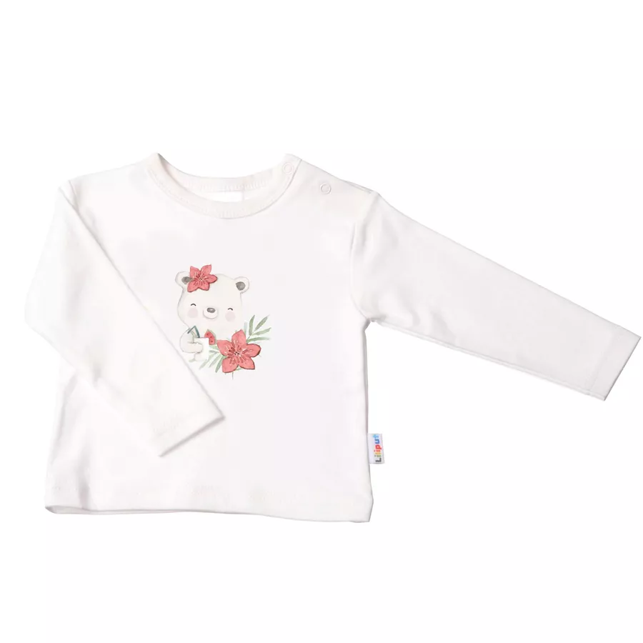 Liliput Langarmshirt Happy Bear ecru