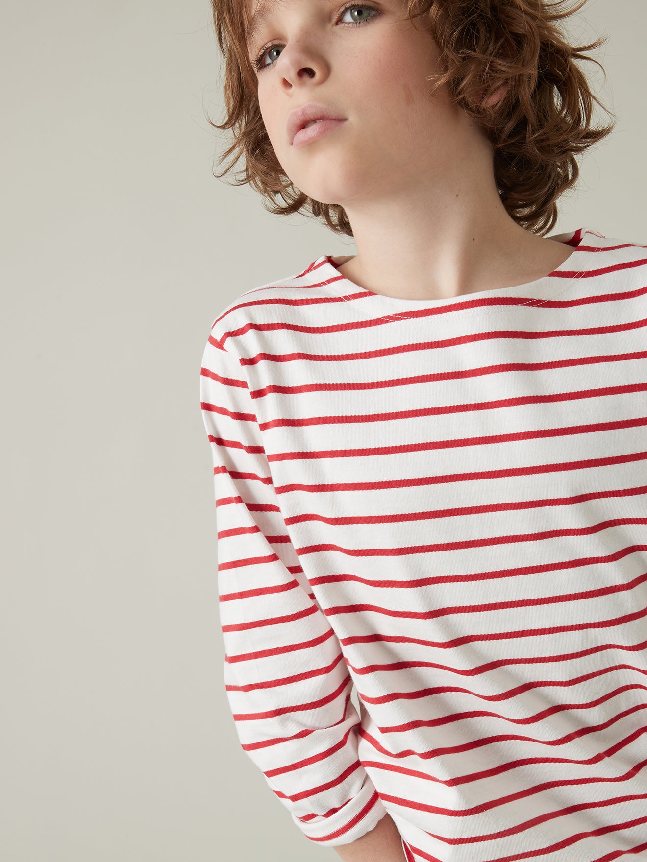 T-shirt marinière Garçon - Coton bio