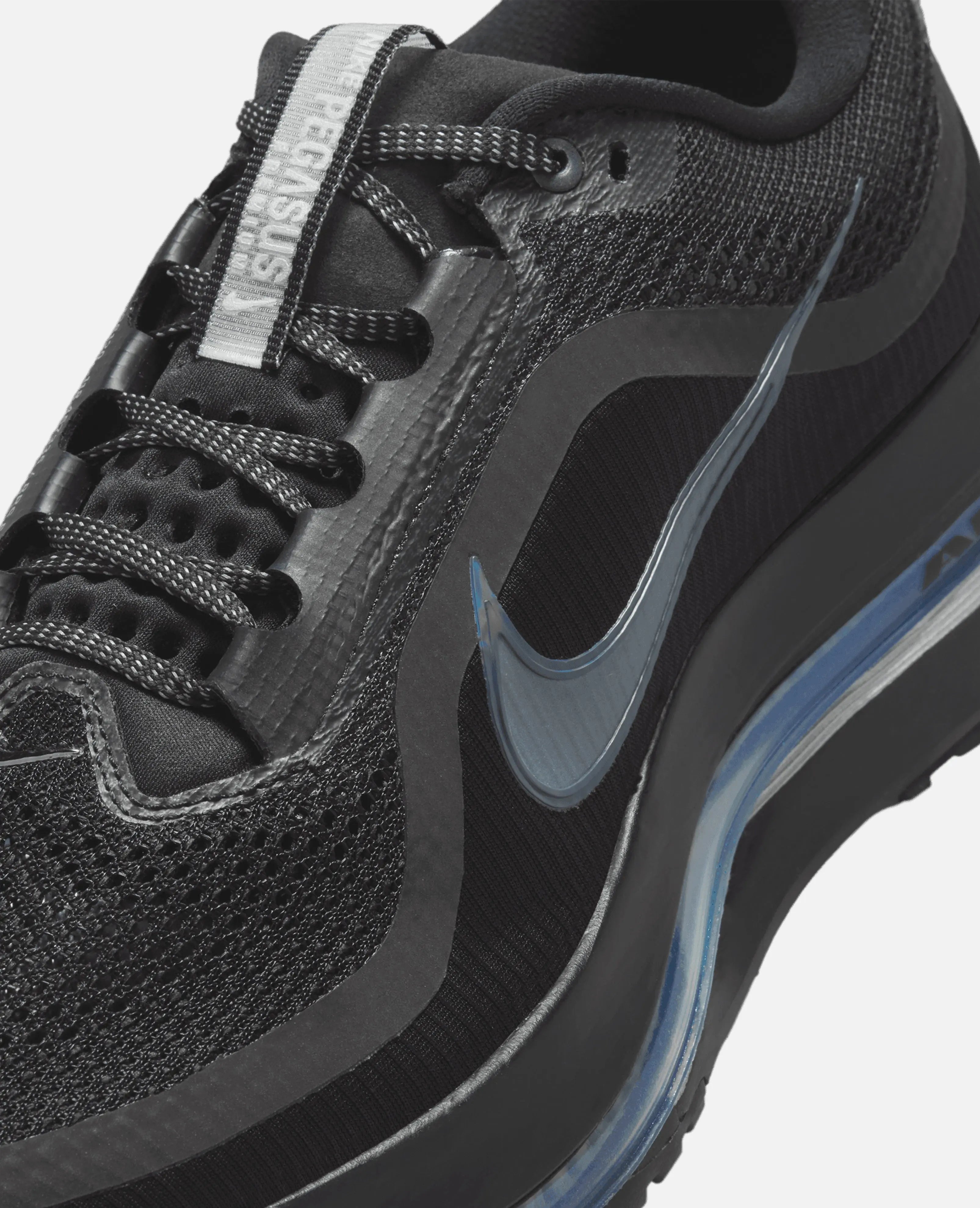 Nike Pegasus Premium (Black/Black-Metalic Silver)