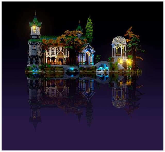 Light My Bricks™ LotR Rivendell lyskit