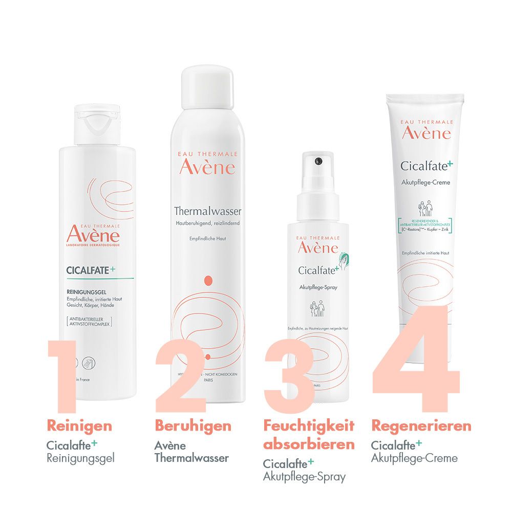 Avène Cicalfate+ Akutpflege-Creme - bei irritierter und geschädigter Haut