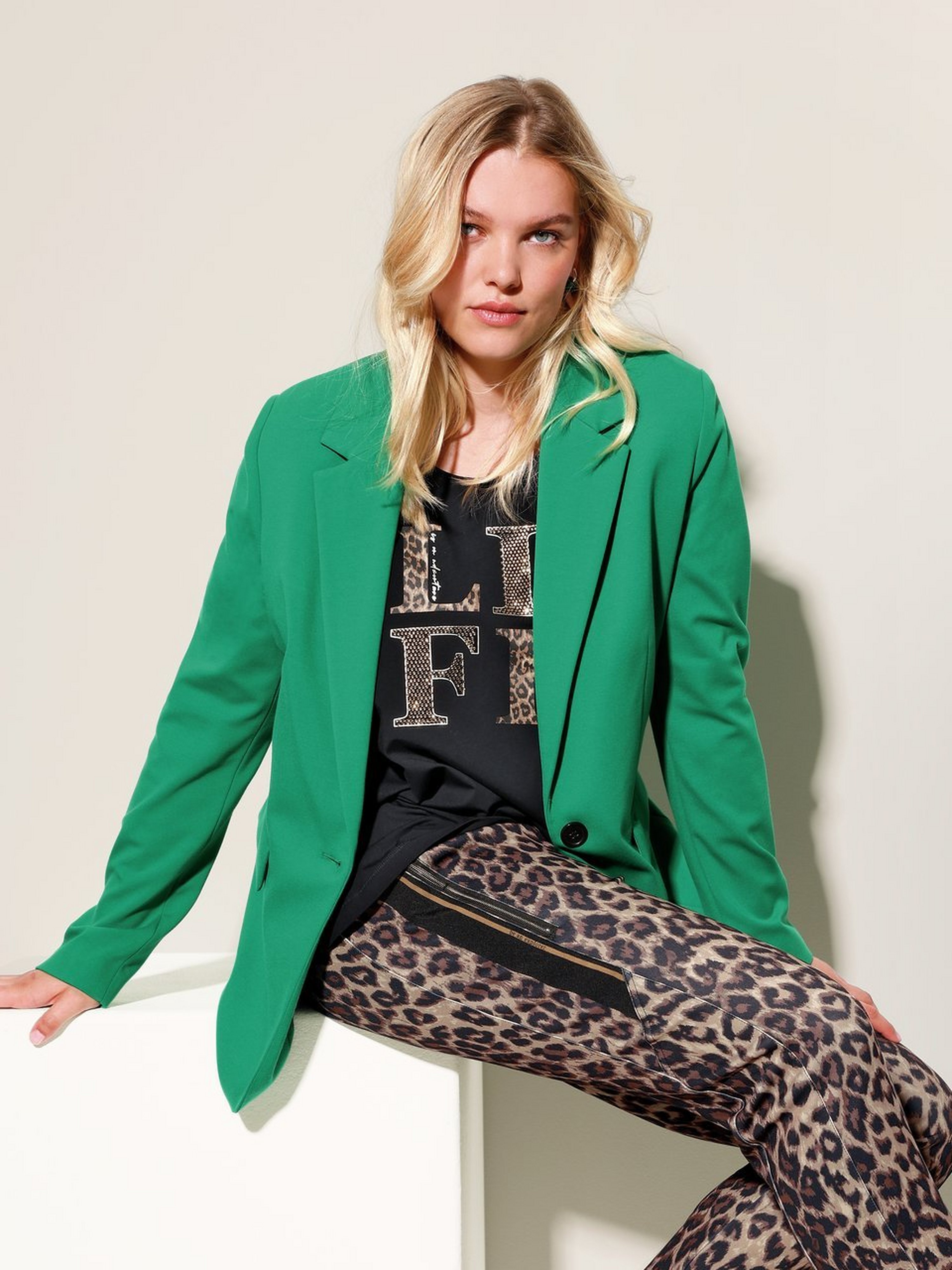 Jersey-Blazer