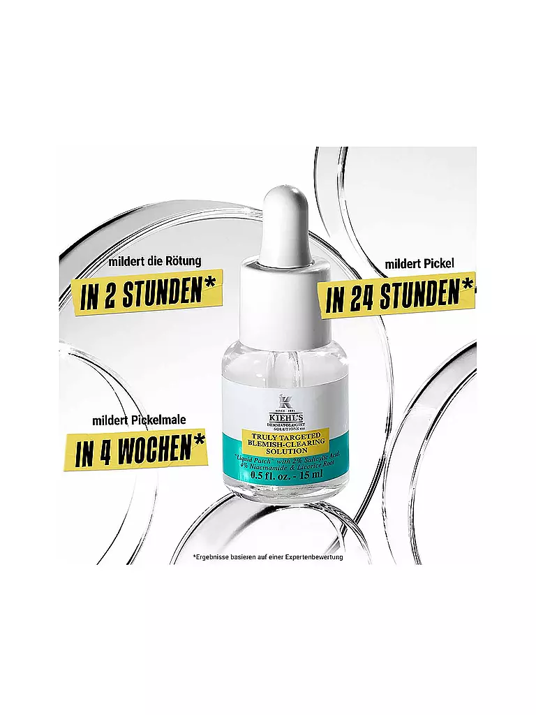 KIEHL'S Truly Targeted Blemish Clearing Solution 15ml keine Farbe