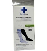 SolvaCare Compressiekous zwart S 19 – 23 cm (1 paar)