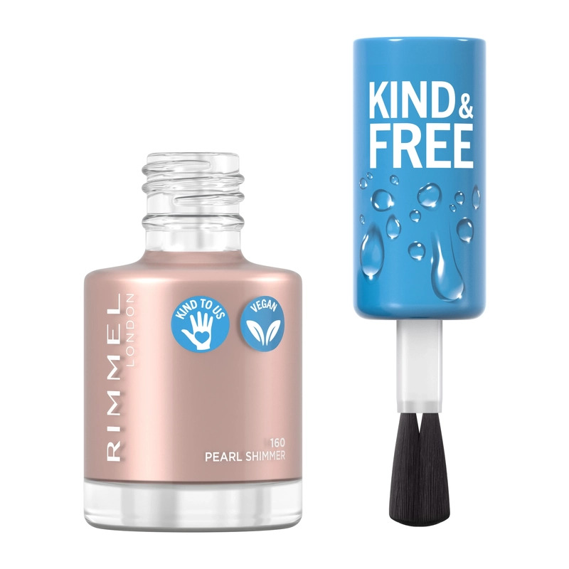 RIMMEL Kind & Free Clean Nail 8 ml - 160 Pearl Shimmer