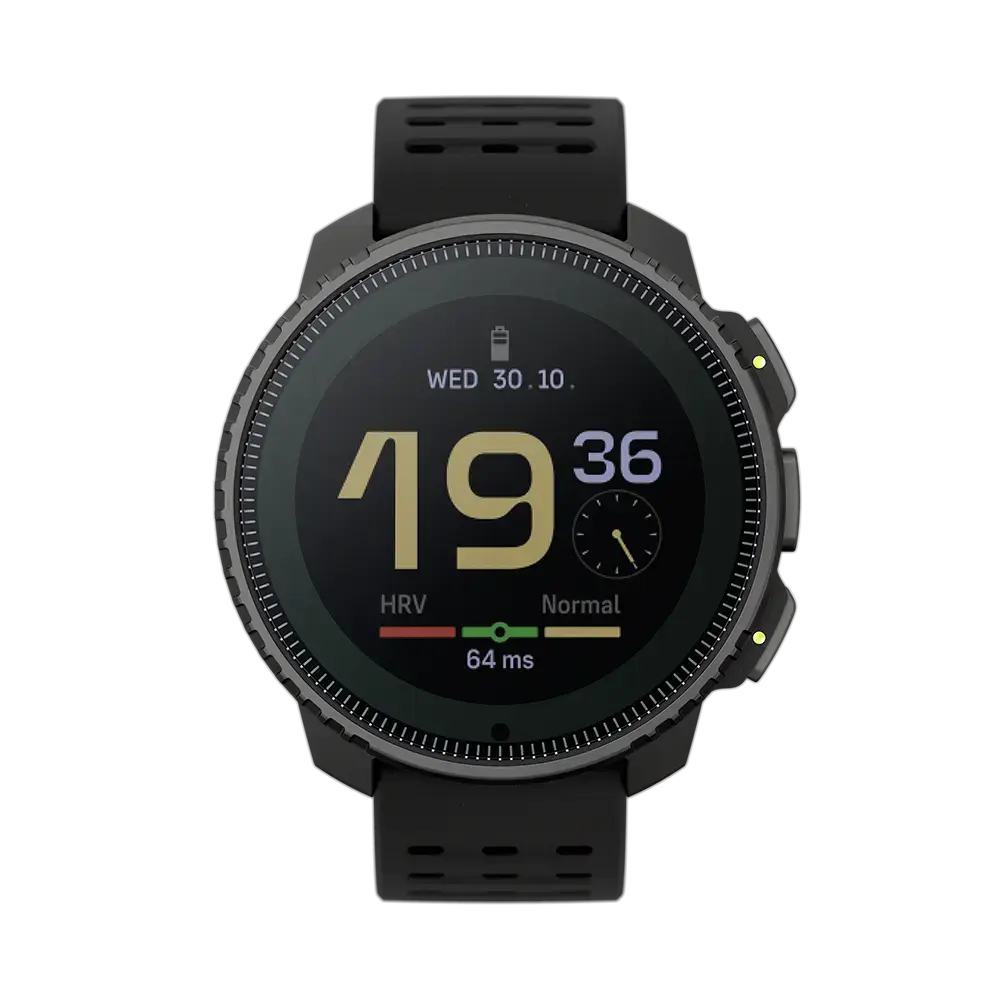 Suunto Vertical Solar Steel GPS Sporthorloge Zwart