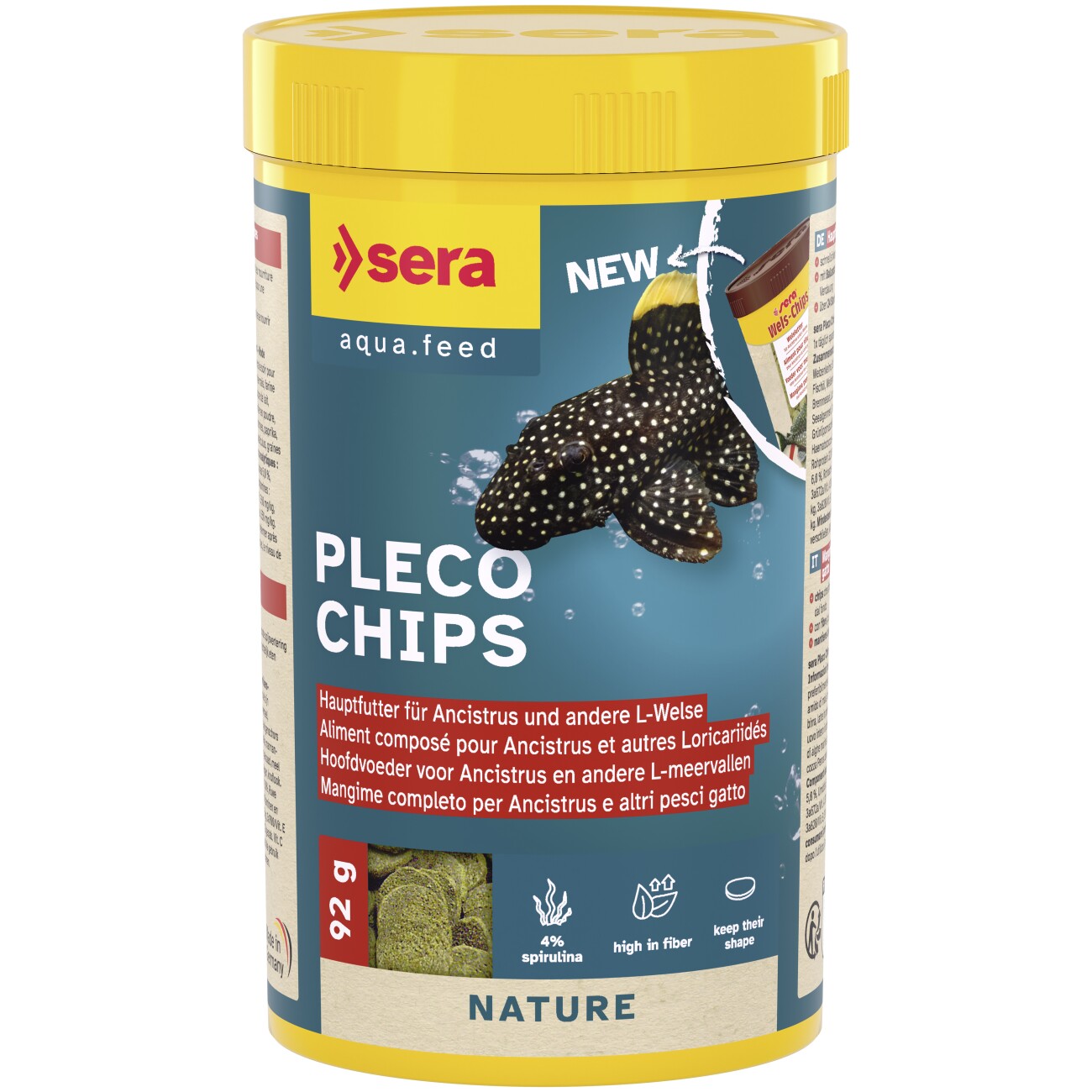 Sera Pleco Chip 250 ml