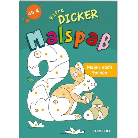 Tessloff Extradicker Malspaß. Malen nach Farben