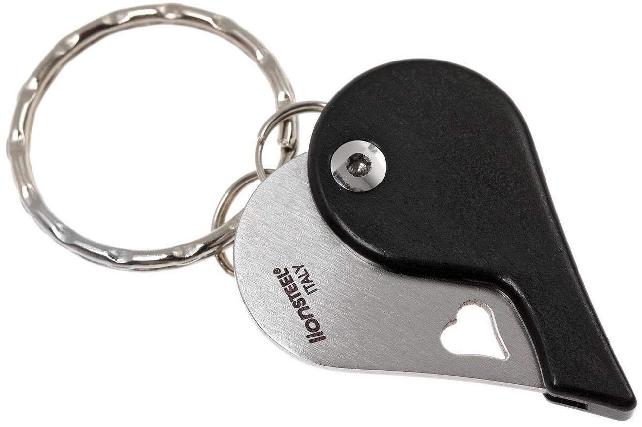 LionSteel LionBeat ebbenhouten sleutelhangerzakmes
