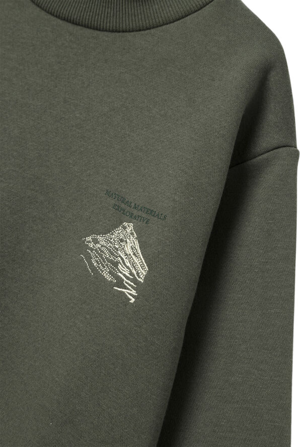 Name It NKMNASKAB LS NREG SWEAT BRU BOX Tea leaf