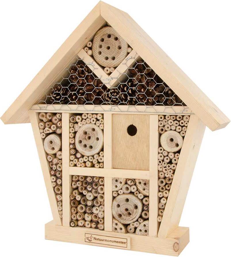 Natuurmonumenten insectenhuis Sinne 37,5 x 11 x 39,5 cm