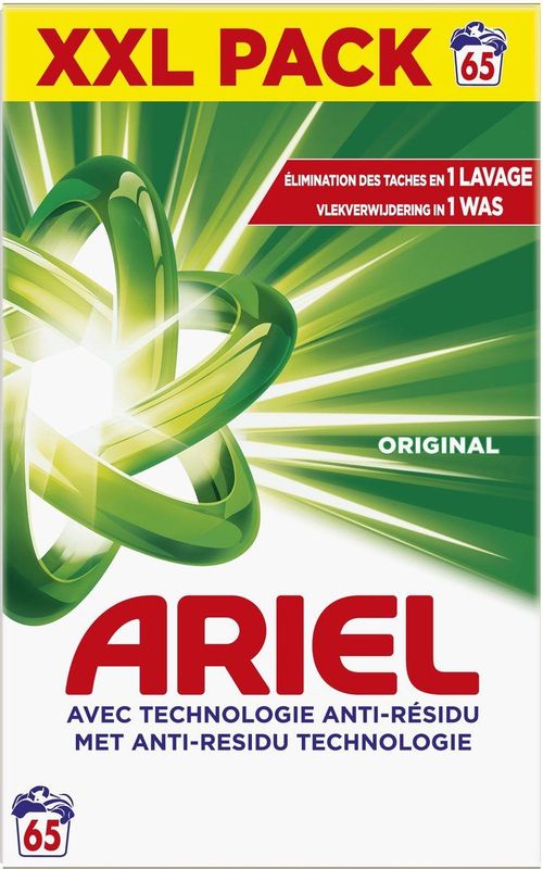 Ariel - Original - Waspoeder - 3.575 kg - Snel Oplosbaar - 65 Wasbeurten