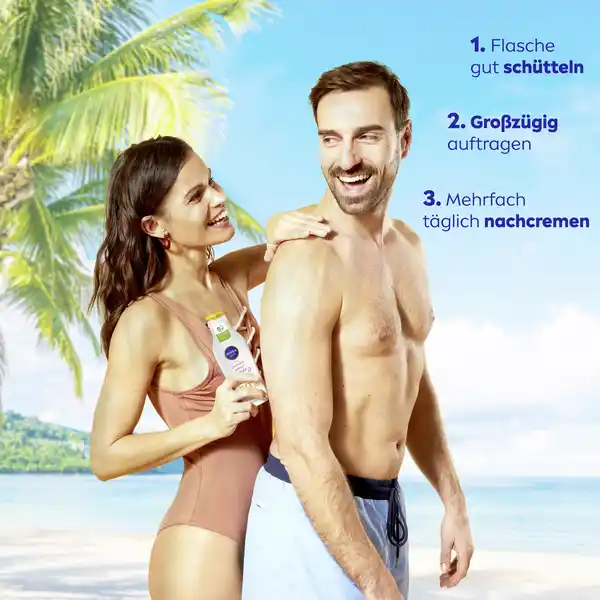 Sensitiv sofort Schutz Sonnenlotion LSF 50+