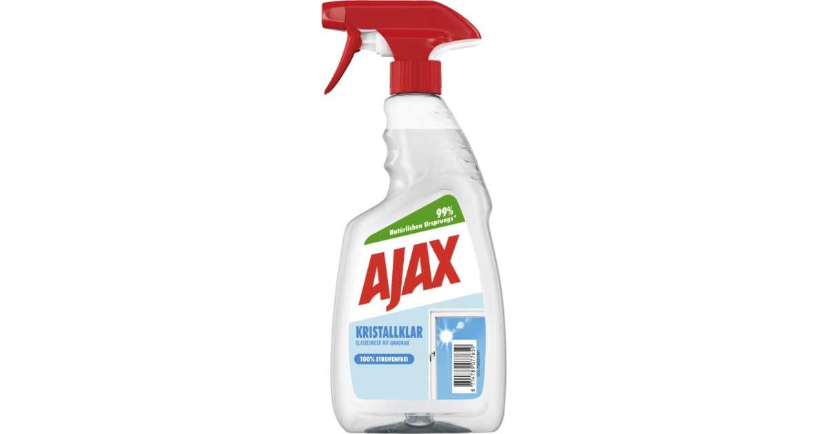 AJAX Glasreiniger Kristallklar
