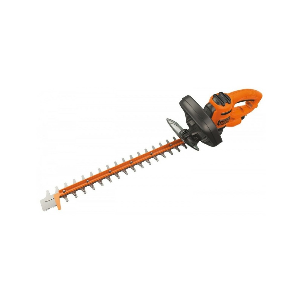 Taille-haie 500w lame 50 cm black + decker behts 301 lame double coupe pour coupes fines