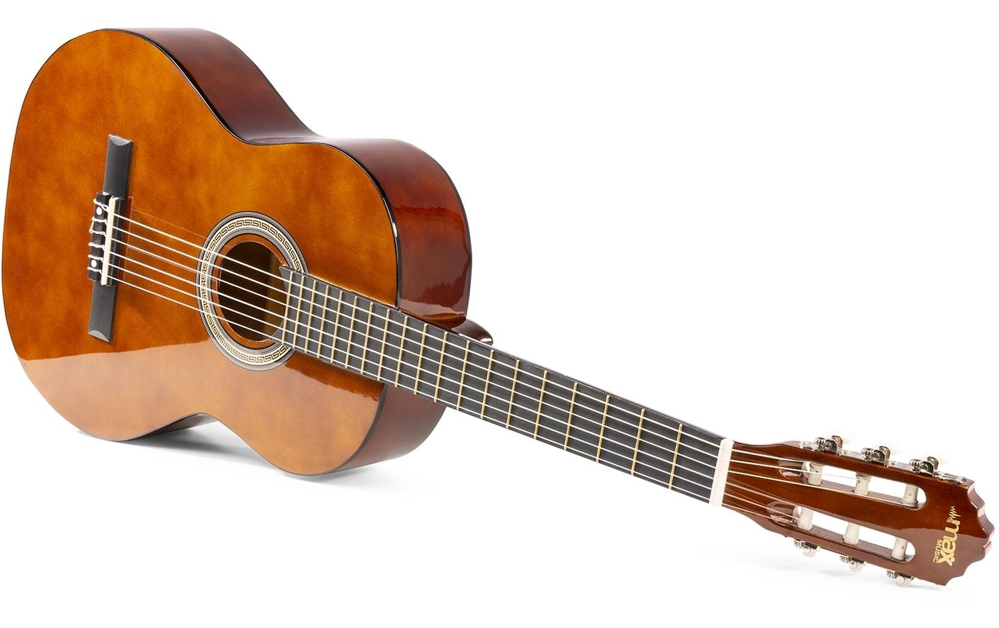 Konzertgitarre SoloArt Set Dark NaturalKlassische Gitarre mit Zubehör