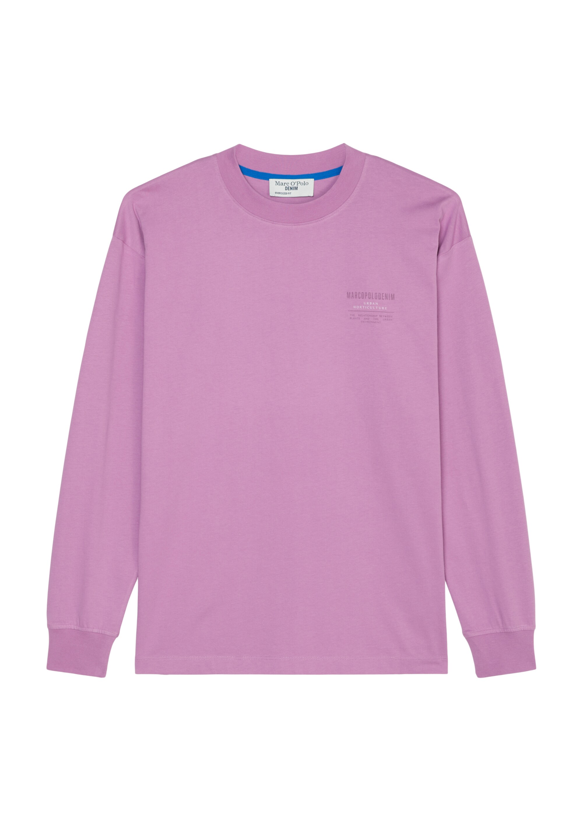 Longsleeve oversized mit Front- und Back-Print