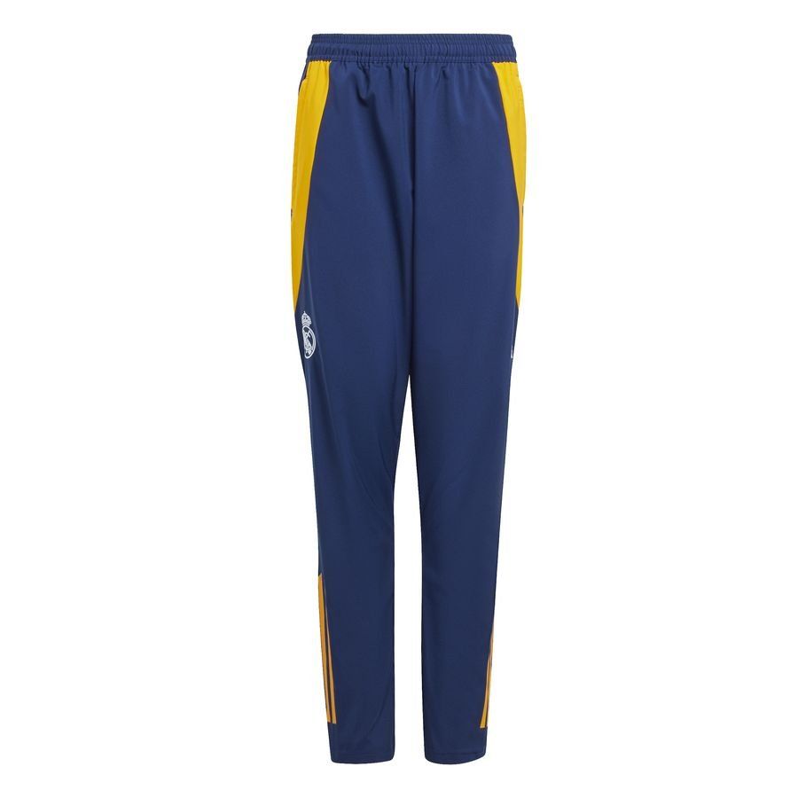 Real Madrid Bas de Survêtement Tiro 24 Presentation - Bleu/Crew Orange/Bleu Enfant
