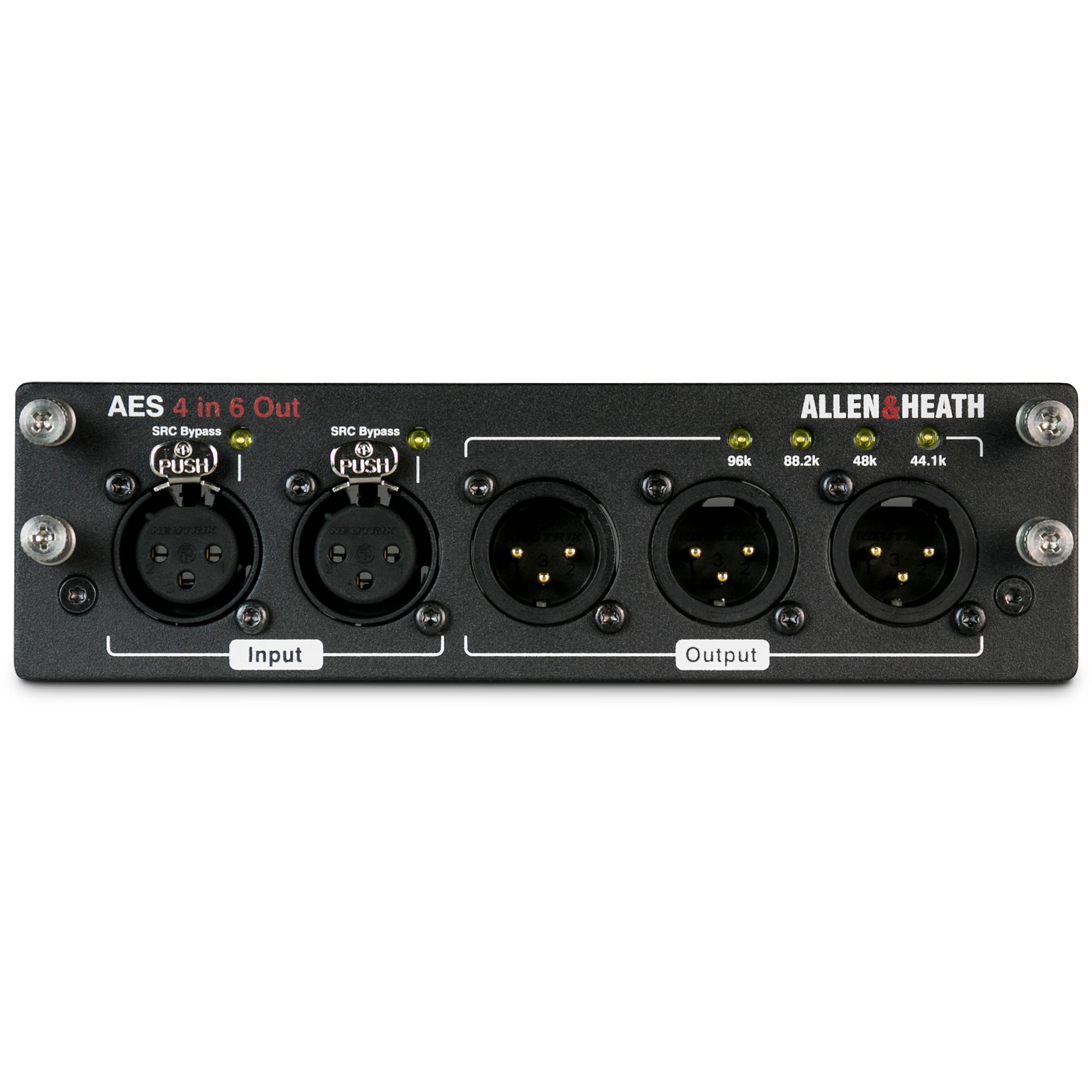 Allen & Heath M-DL-AES4I6O-A AES3 4 inputs 6 outputs kaart voor dLive en Avantis