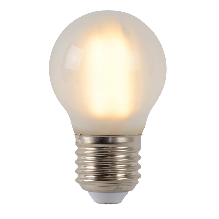 Lucide G45 LED lichtbron E27 4W 2700K mat dimbaar
