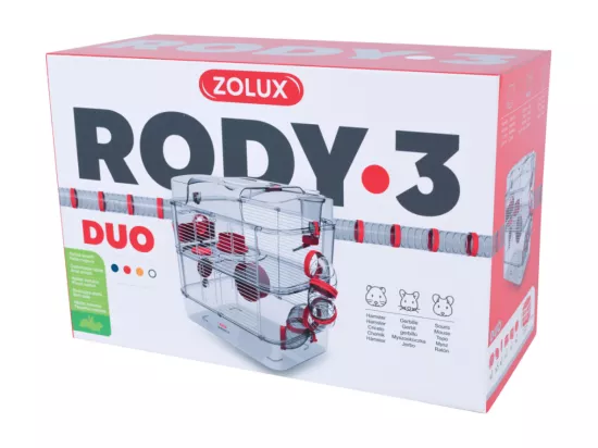 Cage pour petits rongeurs Rody 3 duo