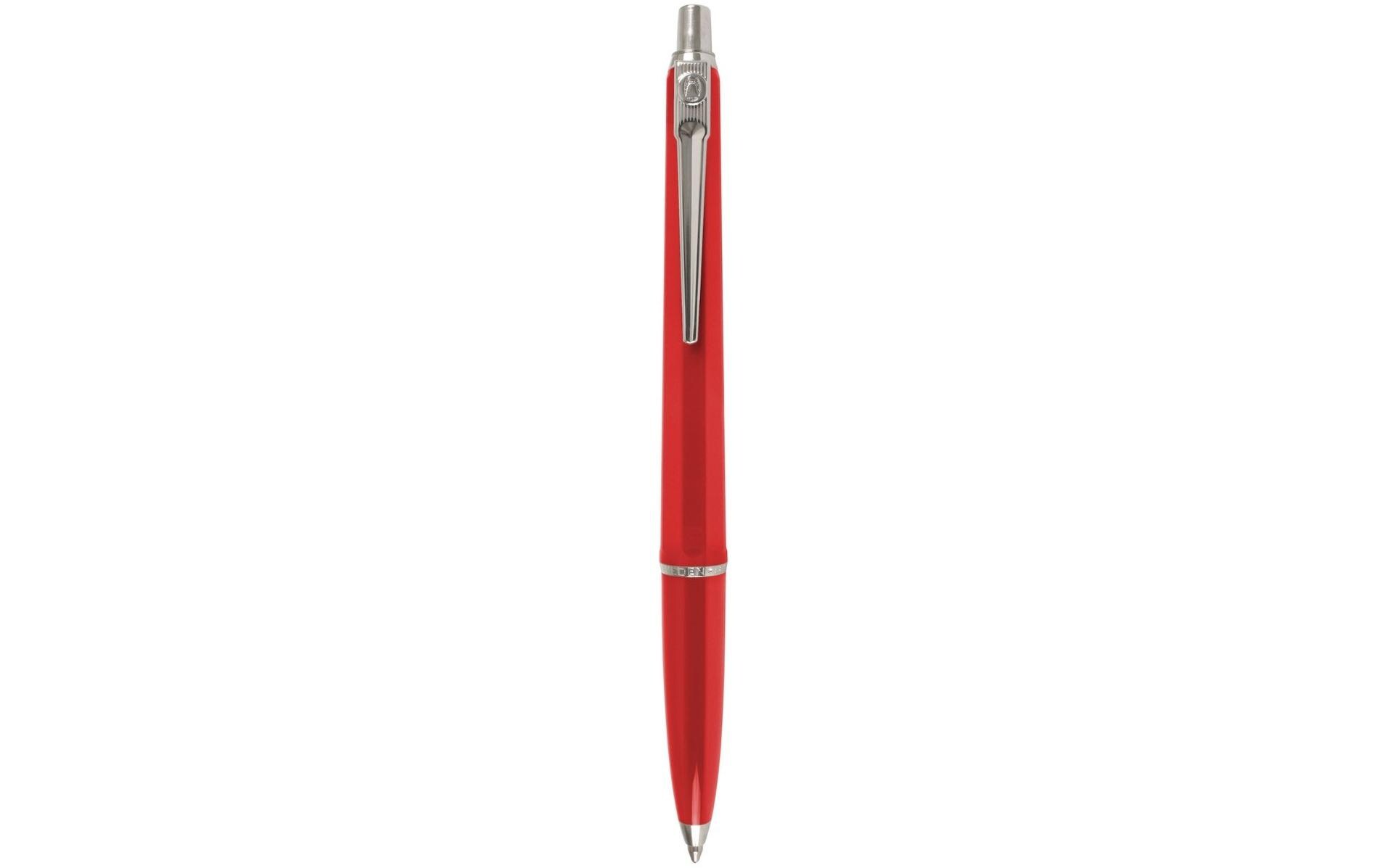 Kugelschreiber Epoca Plast 1 mm, RotDruck-Kugelschreiber
