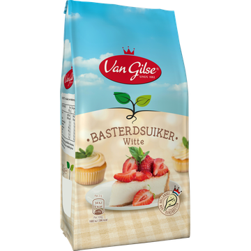 Van Gilse Witte Basterdsuiker 600 g