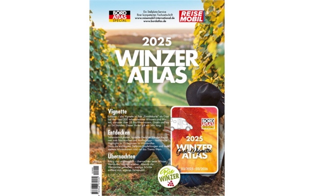 Stellplatzführer Weingüter Winzeratlas 2025